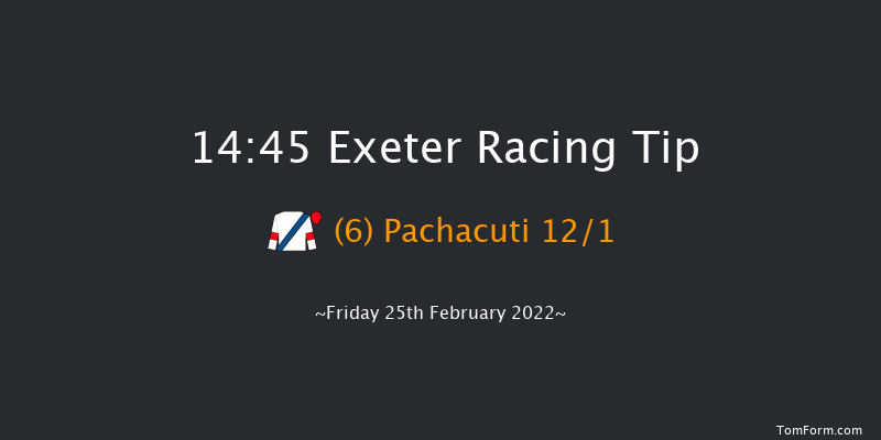 Exeter 14:45 Maiden Hurdle (Class 4) 17f Sun 13th Feb 2022