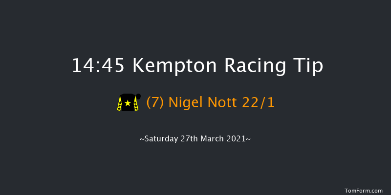 Ladbrokes Where The Nation Plays Handicap Kempton 14:45 Handicap (Class 2) 6f Sat 20th Mar 2021