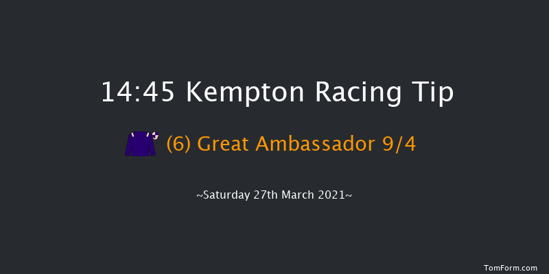 Ladbrokes Where The Nation Plays Handicap Kempton 14:45 Handicap (Class 2) 6f Sat 20th Mar 2021