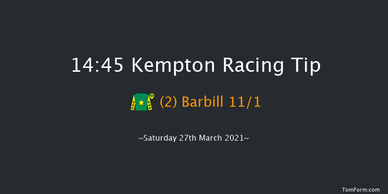 Ladbrokes Where The Nation Plays Handicap Kempton 14:45 Handicap (Class 2) 6f Sat 20th Mar 2021