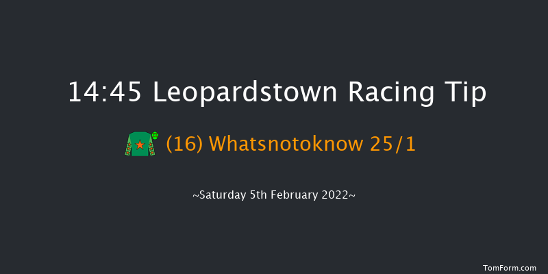 Leopardstown 14:45 Handicap Hurdle 24f Wed 29th Dec 2021