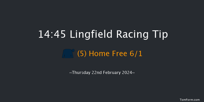 Lingfield  14:45 Maiden Hurdle
(Class 4) 20f Mon 19th Feb 2024