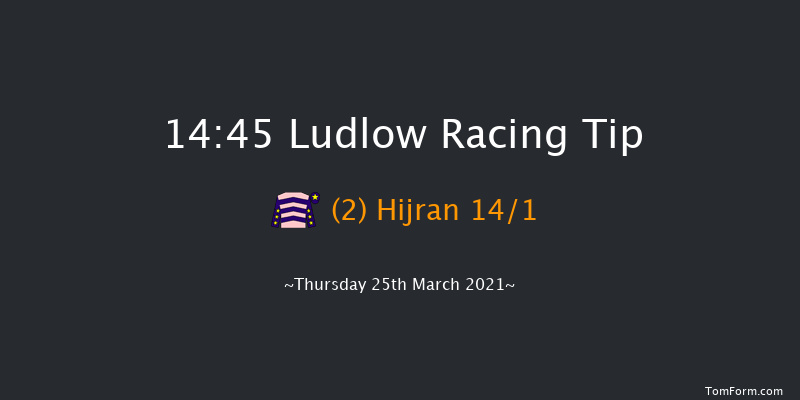 Visit racingtv.com Handicap Hurdle Ludlow 14:45 Handicap Hurdle (Class 3) 16f Thu 4th Mar 2021