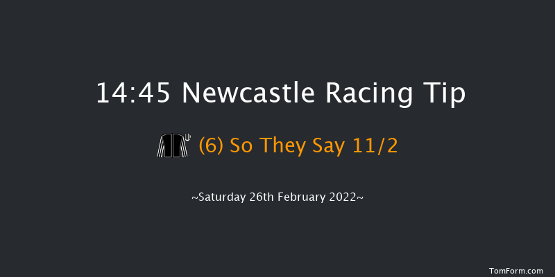 Newcastle 14:45 Maiden Hurdle (Class 4) 20f Thu 24th Feb 2022