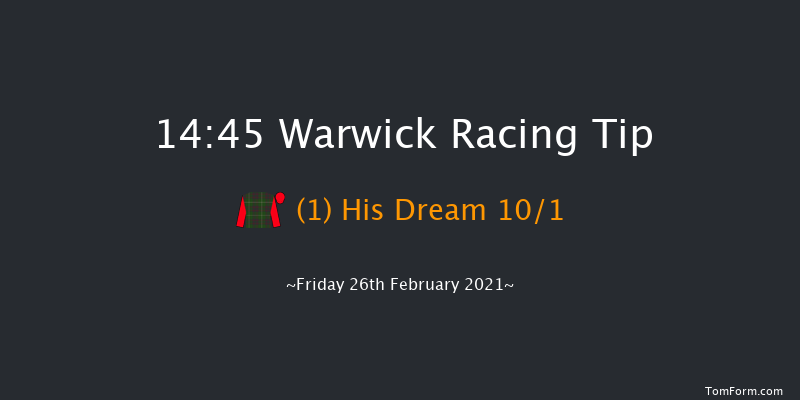 Watch On Racing TV Novices' Handicap Chase Warwick 14:45 Handicap Chase (Class 5) 20f Mon 15th Feb 2021