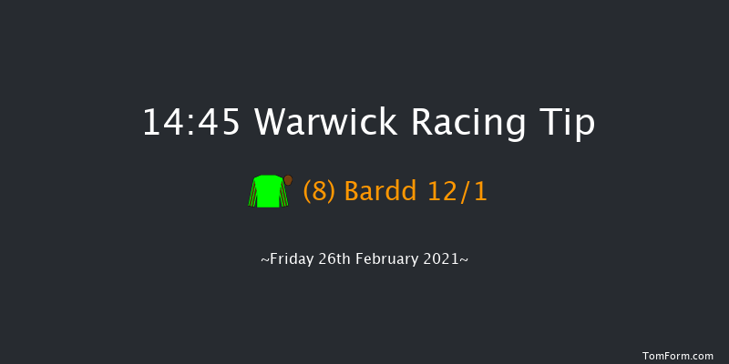 Watch On Racing TV Novices' Handicap Chase Warwick 14:45 Handicap Chase (Class 5) 20f Mon 15th Feb 2021