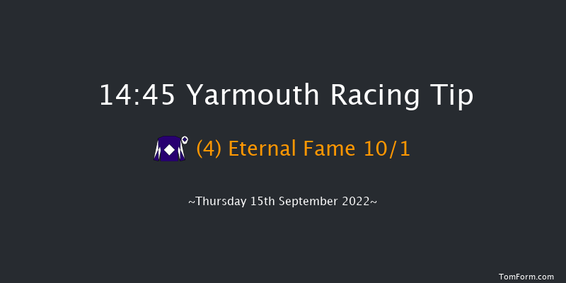 Yarmouth 14:45 Stakes (Class 4) 6f Wed 14th Sep 2022