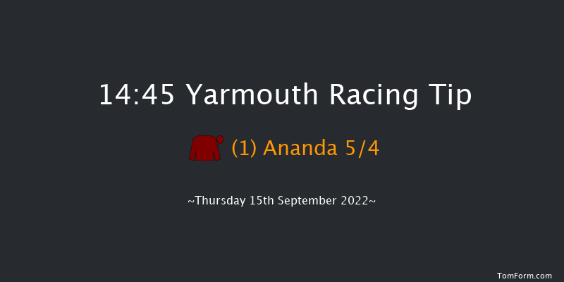 Yarmouth 14:45 Stakes (Class 4) 6f Wed 14th Sep 2022