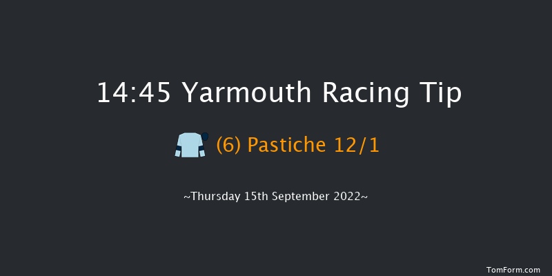 Yarmouth 14:45 Stakes (Class 4) 6f Wed 14th Sep 2022