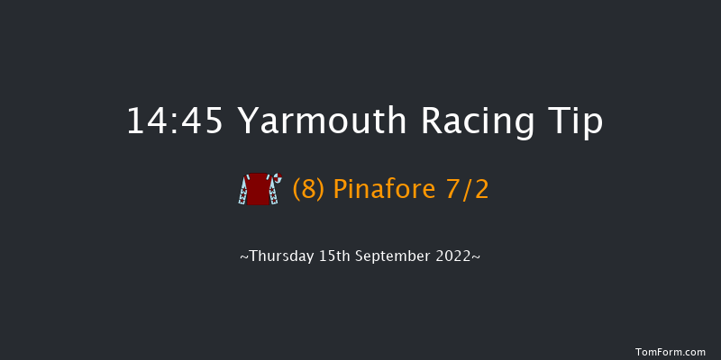 Yarmouth 14:45 Stakes (Class 4) 6f Wed 14th Sep 2022