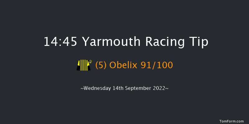 Yarmouth 14:45 Maiden (Class 4) 7f Tue 13th Sep 2022