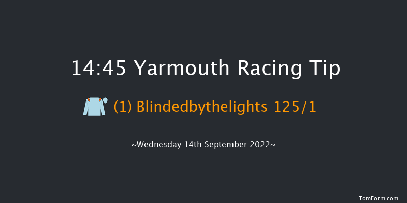 Yarmouth 14:45 Maiden (Class 4) 7f Tue 13th Sep 2022