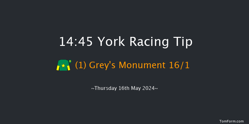 York  14:45 Handicap (Class
2) 8f Wed 15th May 2024