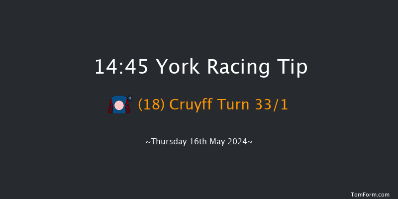 York  14:45 Handicap (Class
2) 8f Wed 15th May 2024