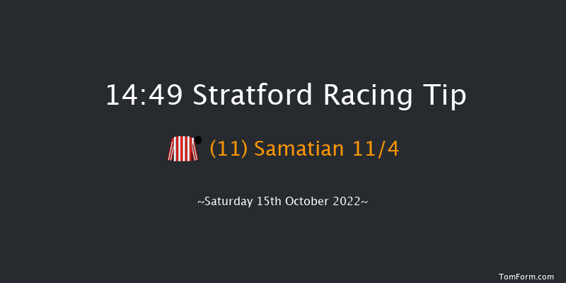 Stratford 14:49 Handicap Hurdle (Class 5) 19f Mon 3rd Oct 2022