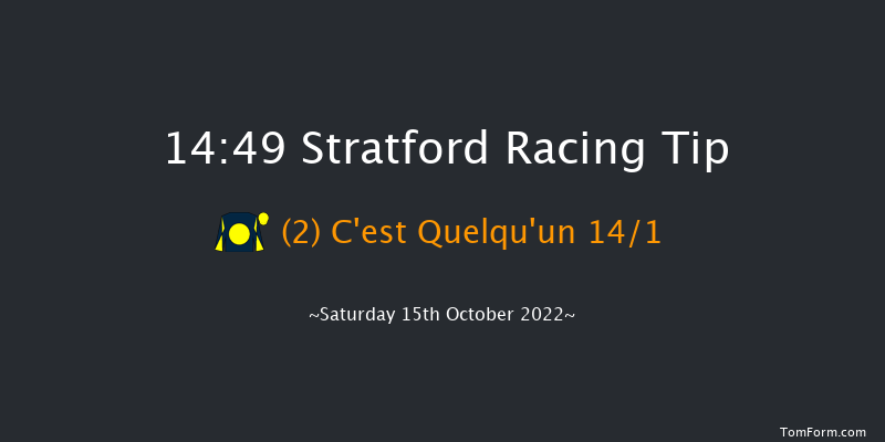 Stratford 14:49 Handicap Hurdle (Class 5) 19f Mon 3rd Oct 2022