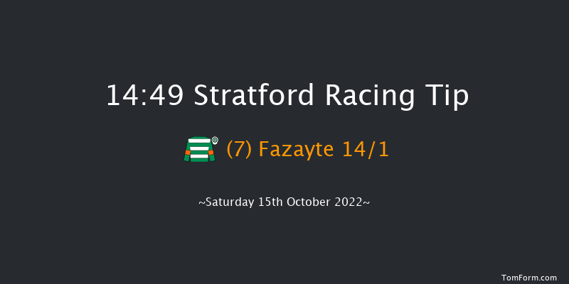 Stratford 14:49 Handicap Hurdle (Class 5) 19f Mon 3rd Oct 2022