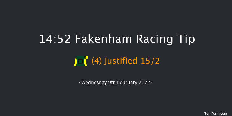 Fakenham 14:52 Maiden Hurdle (Class 3) 16f Mon 17th Jan 2022