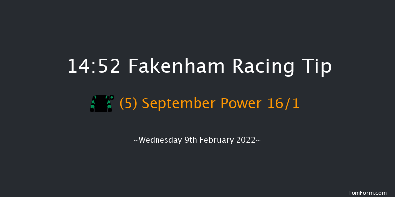 Fakenham 14:52 Maiden Hurdle (Class 3) 16f Mon 17th Jan 2022