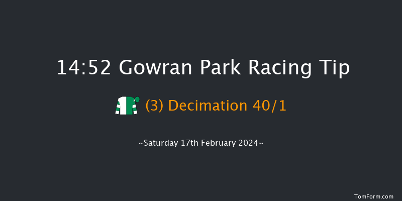 Gowran Park  14:52 Handicap Hurdle 20f Thu 25th Jan 2024