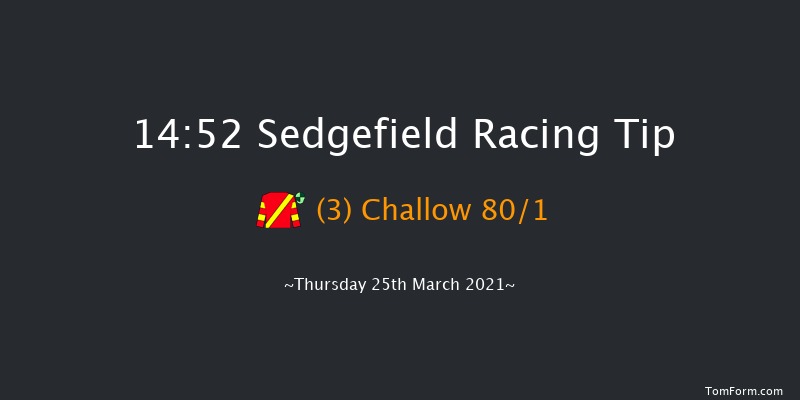 Glenelly Infrastructure Solutions Getting You Connected Novices' Chase (GBB Race) Sedgefield 14:52 Novices Chase (Class 4) 19f Tue 16th Mar 2021