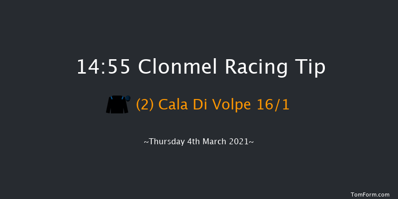 Clonmel Beginners Chase Clonmel 14:55 Beginners Chase 20f Thu 18th Feb 2021