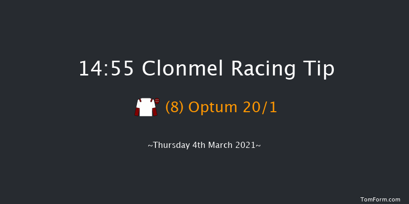 Clonmel Beginners Chase Clonmel 14:55 Beginners Chase 20f Thu 18th Feb 2021