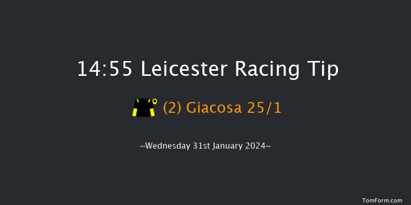 Leicester  14:55 Maiden Hurdle
(Class 3) 20f Tue 23rd Jan 2024