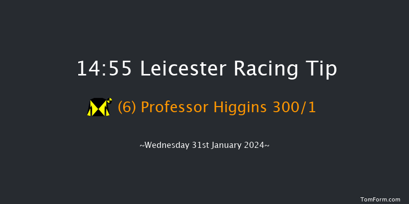 Leicester  14:55 Maiden Hurdle
(Class 3) 20f Tue 23rd Jan 2024