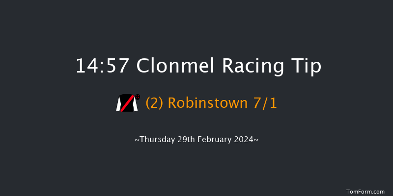 Clonmel  14:57 Claiming Hurdle 16f Thu 15th Feb 2024