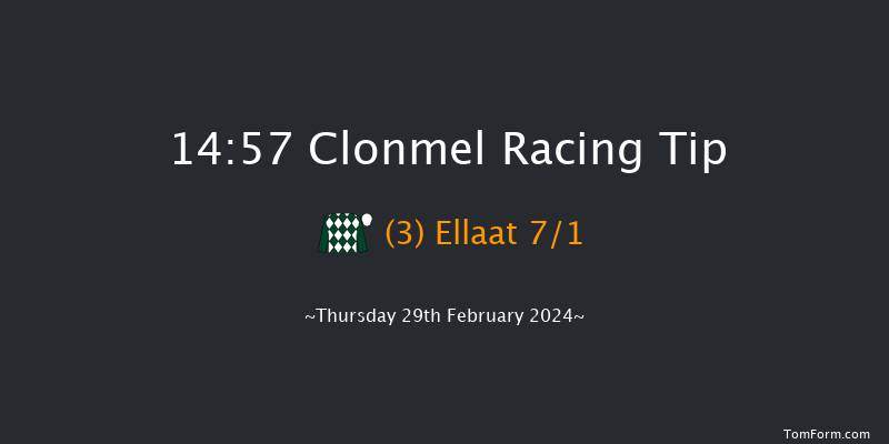 Clonmel  14:57 Claiming Hurdle 16f Thu 15th Feb 2024