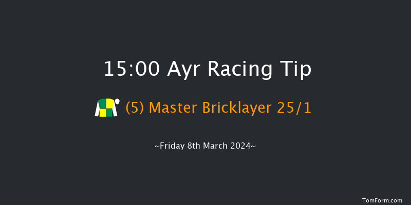 Ayr  15:00 Handicap Hurdle (Class 5) 20f Mon 26th Feb 2024