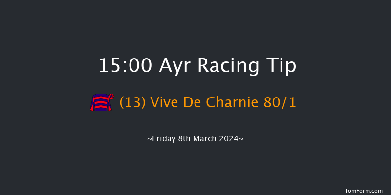 Ayr  15:00 Handicap Hurdle (Class 5) 20f Mon 26th Feb 2024