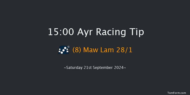 Ayr  15:00 Group 3 (Class 1) 6f Fri 20th Sep 2024