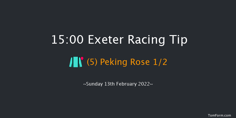 Exeter 15:00 Novices Hurdle (Class 1) 17f Wed 2nd Feb 2022