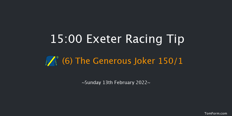 Exeter 15:00 Novices Hurdle (Class 1) 17f Wed 2nd Feb 2022