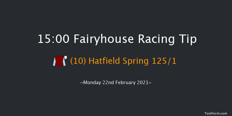 Fairyhouse Bobbyjo Chase Day 27th February Mares Maiden Hurdle (Div 2) Fairyhouse 15:00 Maiden Hurdle 16f Mon 8th Feb 2021