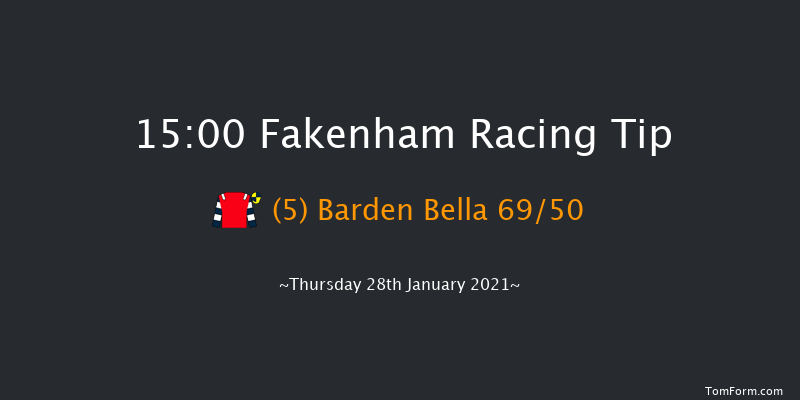 Brancaster Mares' Handicap Chase Fakenham 15:00 Handicap Chase (Class 5) 24f Mon 4th Jan 2021