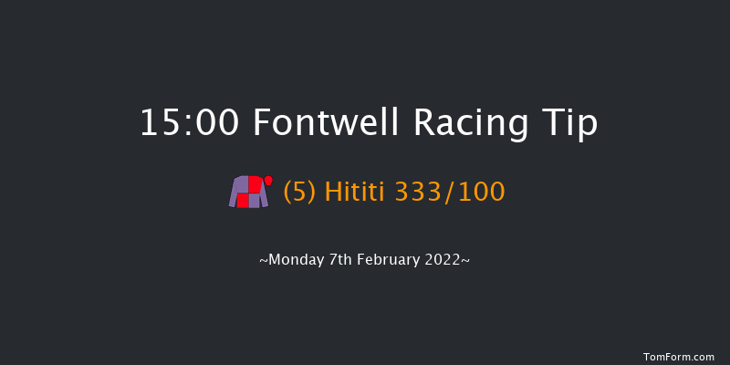 Fontwell 15:00 Handicap Hurdle (Class 5) 18f Sun 30th Jan 2022