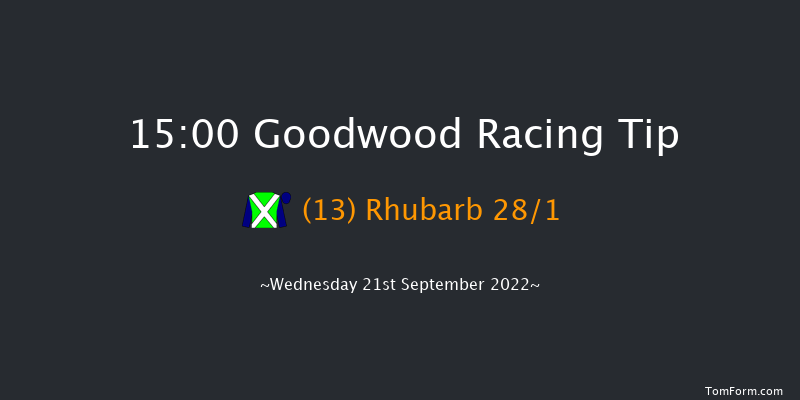 Goodwood 15:00 Handicap (Class 4) 6f Tue 6th Sep 2022