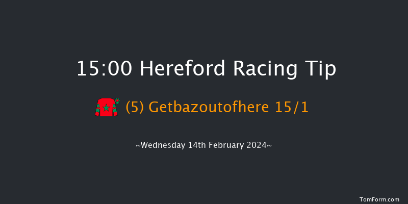 Hereford  15:00 Handicap Chase (Class 5)
25f Mon 29th Jan 2024