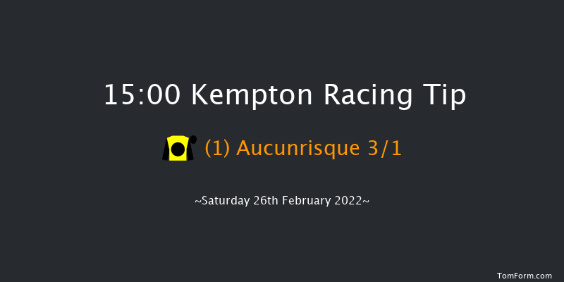 Kempton 15:00 Maiden Hurdle (Class 1) 16f Wed 23rd Feb 2022