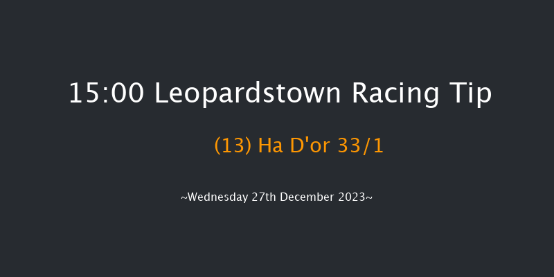 Leopardstown 15:00 Handicap Chase 24f Tue 26th Dec 2023