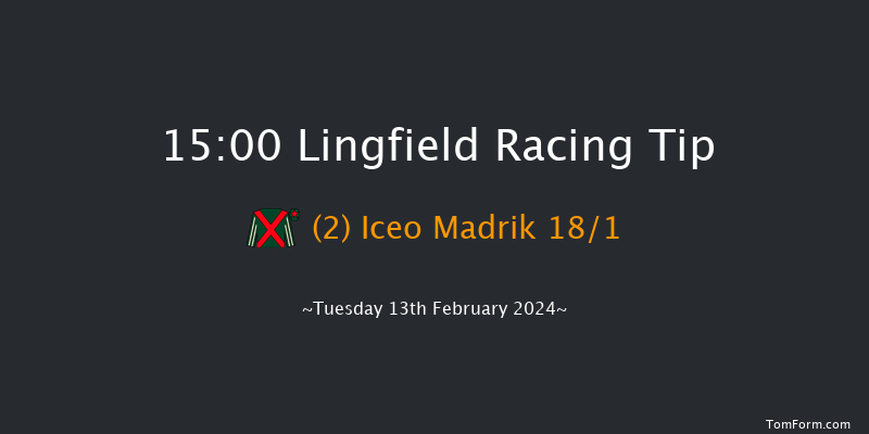 Lingfield  15:00 Handicap Chase (Class 3)
29f Sun 11th Feb 2024