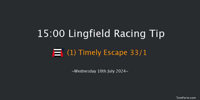 Lingfield  15:00 Handicap (Class 6) 12f Tue 9th Jul 2024