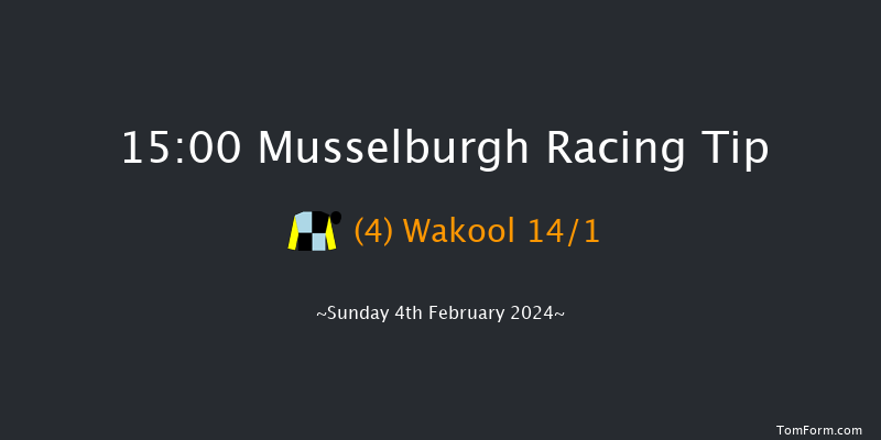 Musselburgh  15:00 Handicap Hurdle (Class
2) 24f Sat 3rd Feb 2024