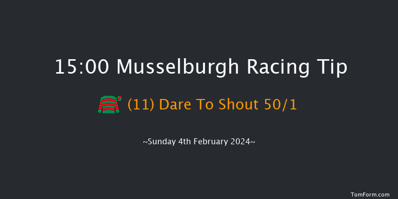 Musselburgh  15:00 Handicap Hurdle (Class
2) 24f Sat 3rd Feb 2024