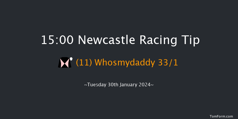 Newcastle  15:00 Maiden Hurdle
(Class 4) 20f Sat 27th Jan 2024