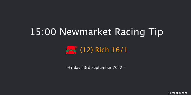 Newmarket 15:00 Group 2 (Class 1) 7f Thu 22nd Sep 2022