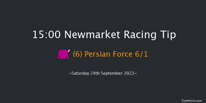 Newmarket 15:00 Group 1 (Class 1) 6f Fri 23rd Sep 2022